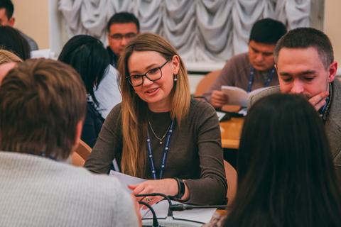 47 Мазаник ЕН заседание Молодежной межпарламентской ассамблеи государств - участников СНГ, Санкт-Петербург 2017 год